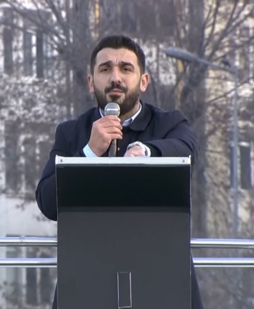 TÜGVA Başkanı Beşinci: (Filistin)" Toprağa girene kadar durmayacağız, zalimlerden olmayacağız, sizleri asla unutmayacağız"