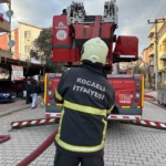 Apartmanın 2. katı alev alev yandı: 5 kişi dumandan etkilendi