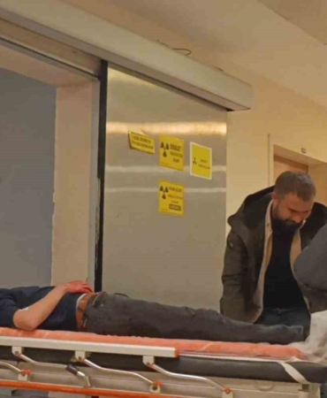 Tarlaya uçan otomobil hurdaya döndü: 1 yaralı