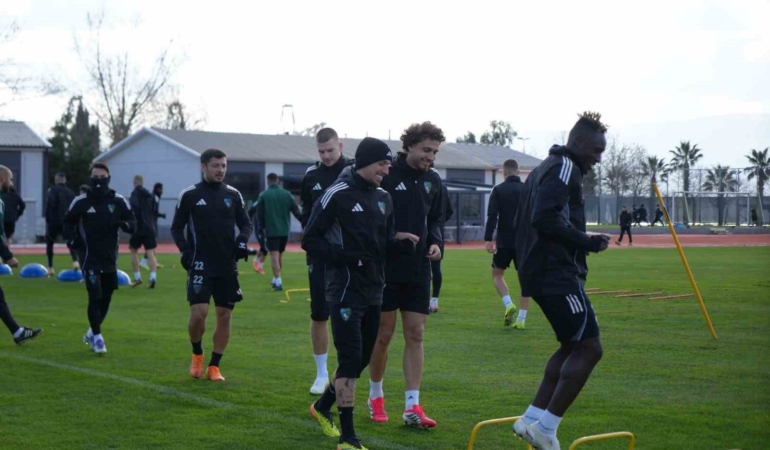 Kocaelispor, Samsunspor maçı hazırlıklarına başladı