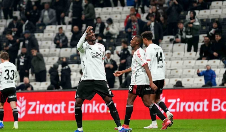 Ziraat Türkiye Kupası: Beşiktaş: 2 - Ankara Keçiörengücü: 0 (İlk yarı)