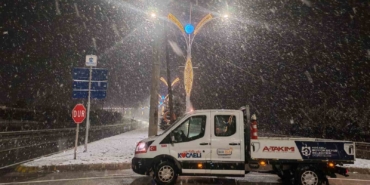 Kocaeli’nin yüksek kesimlerinde kar etkili oldu