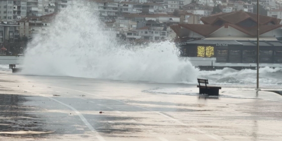 İstanbul’da lodos etkili oluyor