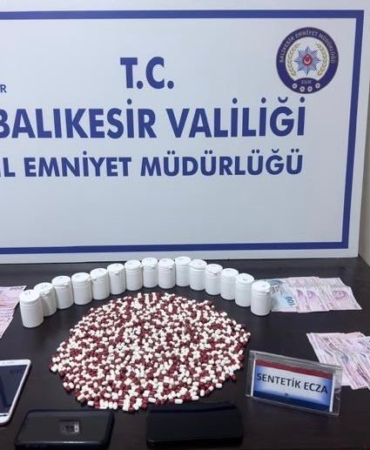 Erdek’te uyuşturucu operasyonu: 3 tutuklama