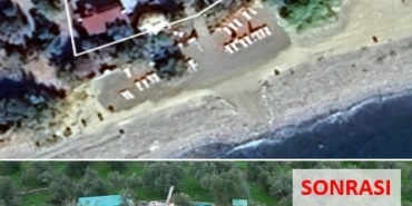 Ayvacık’ta 63 kaçak yapı yıkıldı