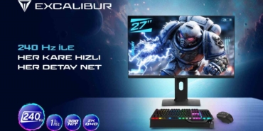 2K çözünürlük ve 240 Hz yenileme hızına sahip yeni oyuncu monitörü tanıtıldı