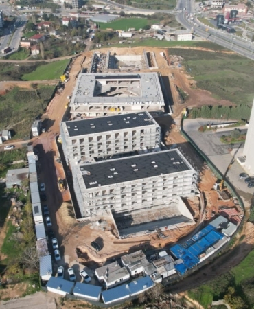 Çayırova Spor Lisesi inşaatında çalışmalar sürüyor