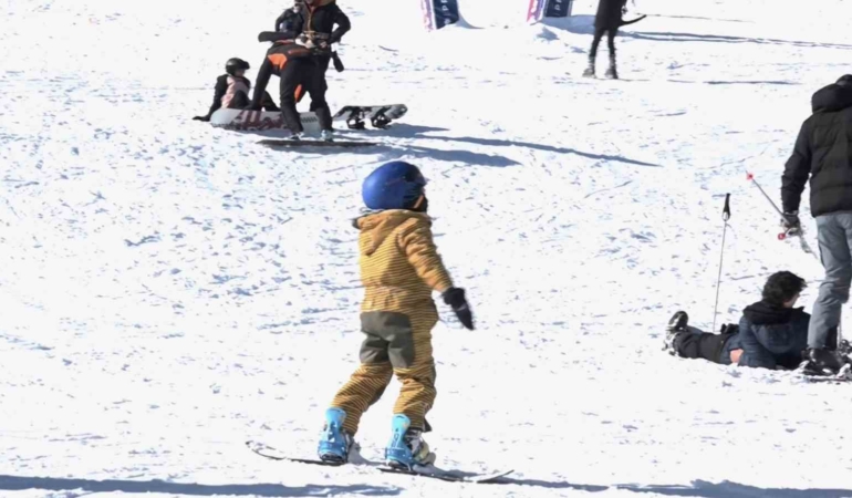 Uludağ’da sömestr hareketliliği zirveye çıktı