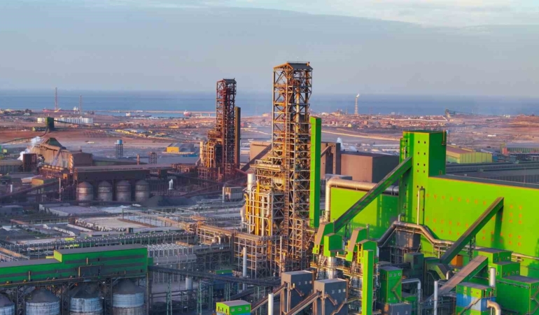 Tosyalı, Cezayir’de gerçekleştirdiği 2,43 milyon tonluk çelik üretimiyle rekor kırdığını açıkladı