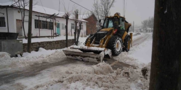 Balıkesir Büyükşehir Belediyesinden karla mücadele çalışmaları