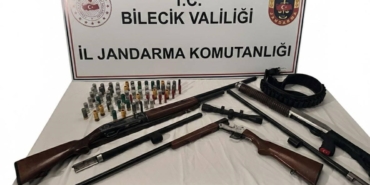 Bilecik’te ruhsatsız av tüfeklerine 24 bin 585 TL ceza