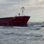 Tekirdağ’da karaya oturan gemi kurtarıldı