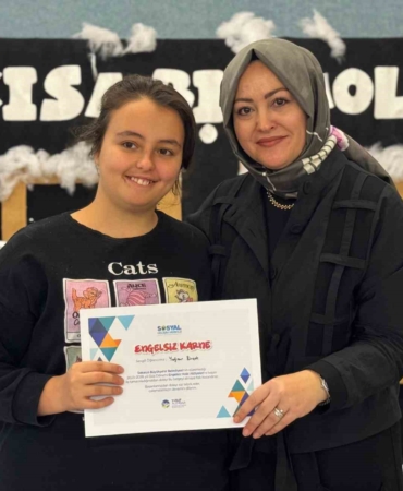 Engelsiz Hobi Atölyelerinde karne heyecanı