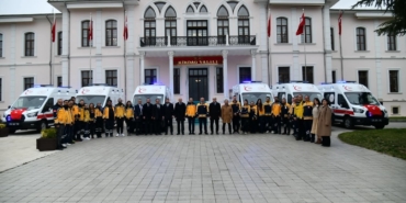 Tekirdağ’a 6 yeni ambulans