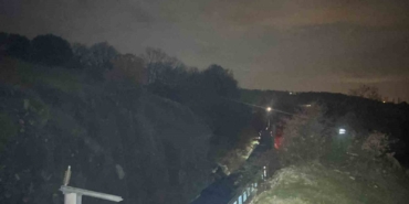 Heyelanla gelen facia ucuz atlatıldı