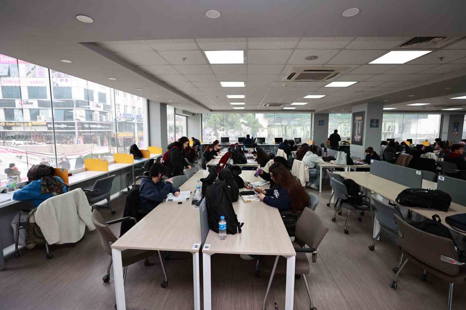 Gebze’de 6 kütüphane günde 2 bin 500 kişiye hizmet veriyor