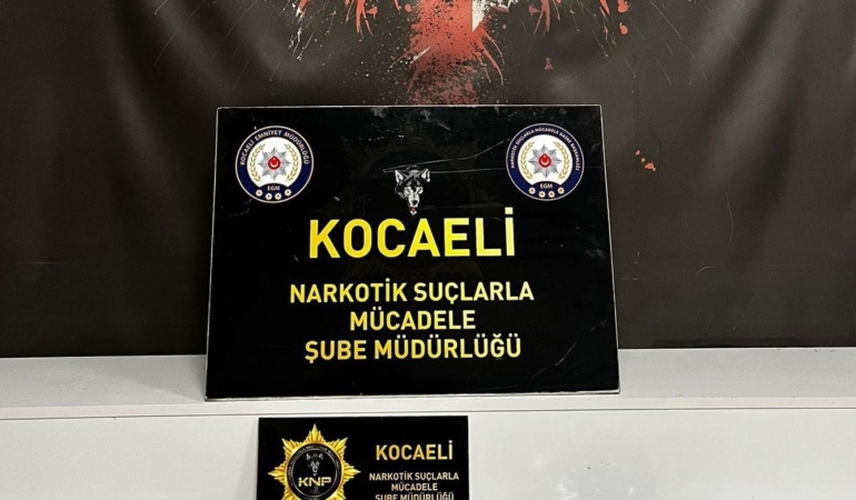 Kocaeli’de son 41 gündeki narkotik operasyonlarında 62 tutuklama