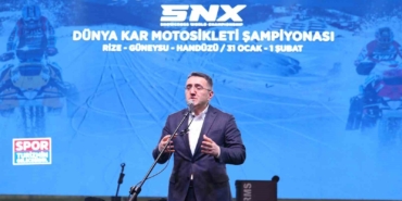 SNX Türkiye Dünya Kar Motosikleti Şampiyonası’nın açılış seremonisi Rize’de gerçekleştirildi