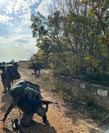 Kırklareli’nde komandolar nefes kesti