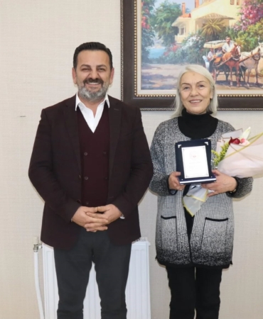 Bilecik’te şehit yakını personele veda yemeği
