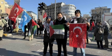 İstanbul’daki Filistin yürüyüşüne yaklaşık 520 bin kişi katıldı