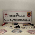 Bilecik’te uyuşturucu ve silah ele geçirildi