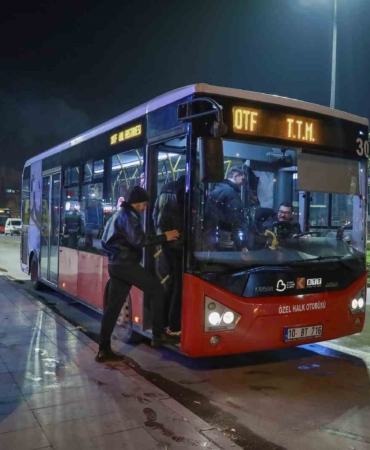 BTT Sınav haftalarında 859 bin öğrenci ücretsiz taşındı