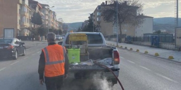 Bilecik’te haşerelere karşı kışlık mücadele