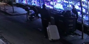 Şişli’deki dehşete ilişkin görüntüler ortaya çıktı: Cesedi valizde böyle taşımışlar