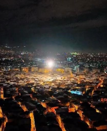 Nilüfer’de gelişi güzel atılan havai fişekler geceyi aydınlattı, binlerce kuşun hayatını kararttı