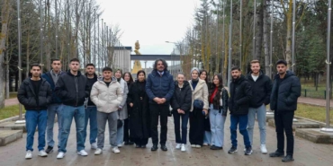 MYO öğrencileri BŞEÜ Merkez Kampüsü gezdi