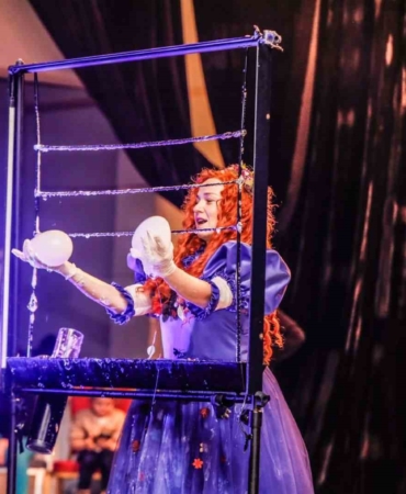 Körfez’de çocuklar Bubble Show ile eğlendi