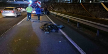 Şişli’de bariyerlere çarpan motosikletli feci şekilde hayatını kaybetti