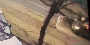 Tekirdağ’da 2 kişinin yaralandığı feci kaza kamerada