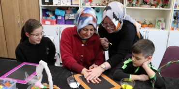 Sömestr atölyeleri çocukları ve ebeveynleri bir araya getirdi