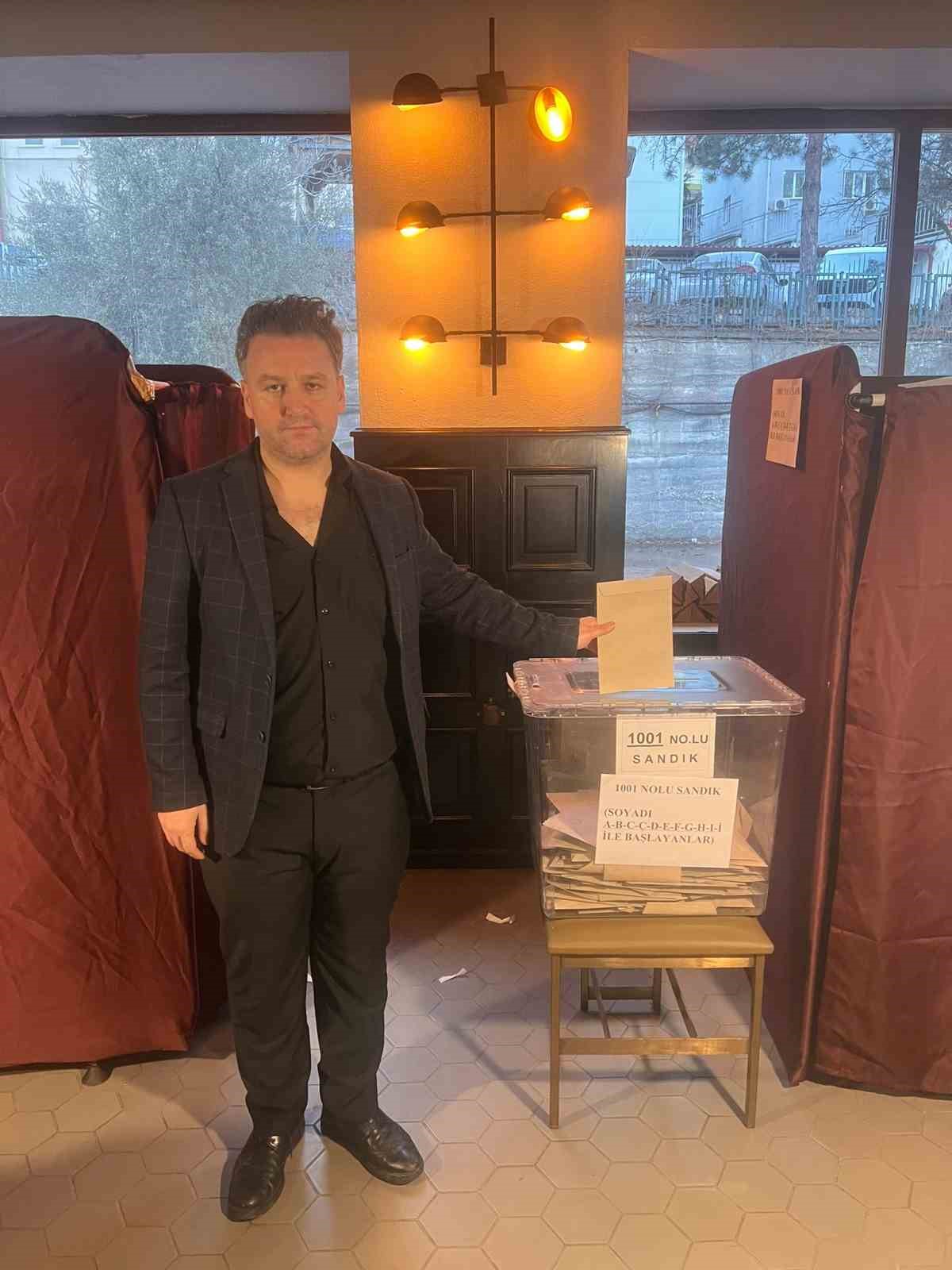 Bilecik Giyim ve Mensucat Odası Başkanlığı seçimini mevcut başkan Haşim Balcı kazandı