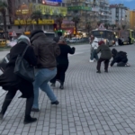 Fırtınada uçmamak için yerlere böyle yattılar