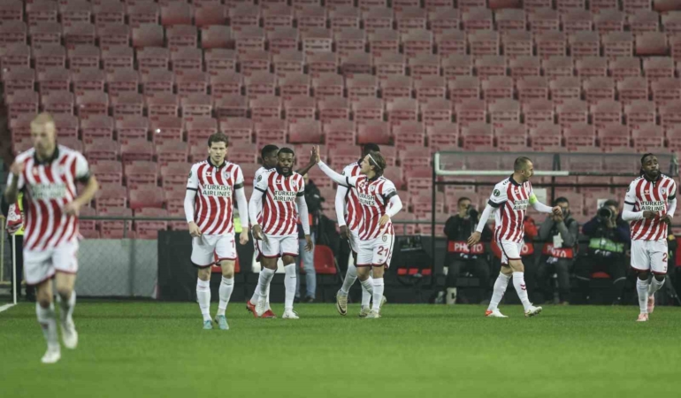 Samsunspor, UEFA Konferans Ligi son 16 play-off turunda Shkendija ile eşleşti