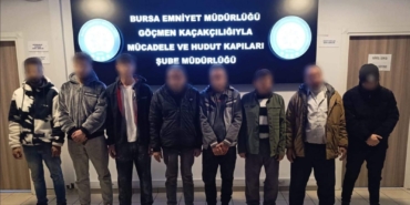 Bursa’da kaçak yabancı işçi operasyonu: 8 kişi yakalandı, 1 şüpheli gözaltında
