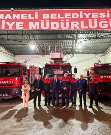 Kaymakam Kılıç itfaiye ve zabıta çalışmalarını inceledi