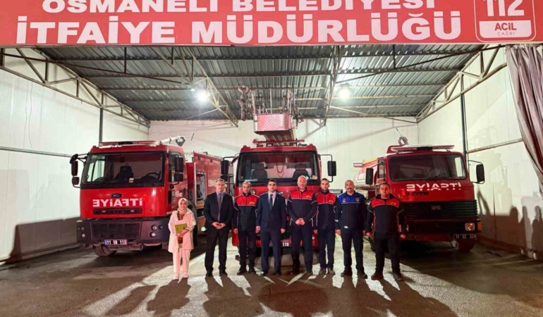 Kaymakam Kılıç itfaiye ve zabıta çalışmalarını inceledi