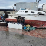 Avcılar’da lodos nedeniyle 3 tekne zarar gördü