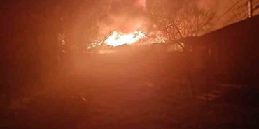 Edirne’de ev yangınına bahçe hortumuyla ilk müdahale