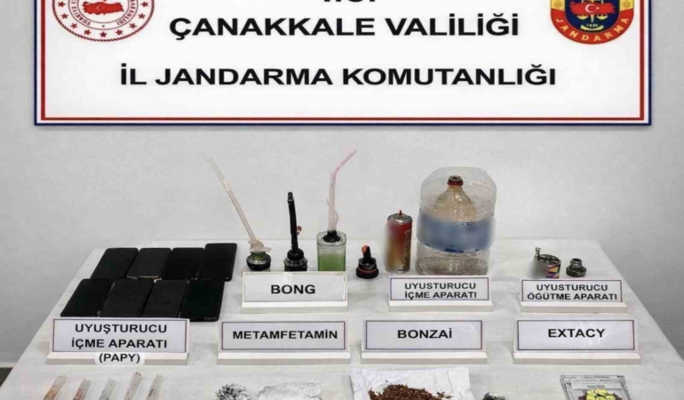 Çanakkale’de uyuşturucu operasyonu: 28 şüpheli yakalandı