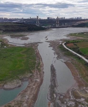 İstanbul’un su kaynaklarında kritik seviye: Sazlıdere Barajı kuruyor