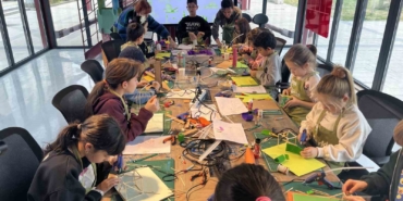 Nilüferli çocuklar hem eğleniyorlar, hem öğreniyorlar