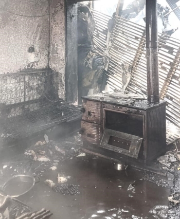 Tekirdağ’da müstakil evde çıkan yangın korkuttu