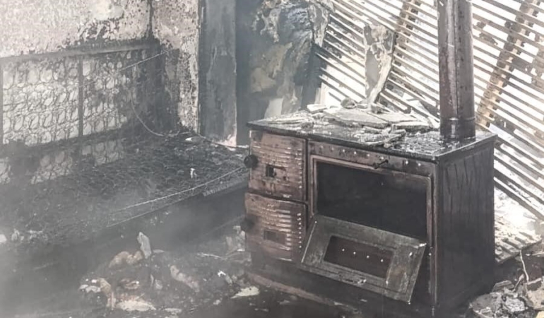 Tekirdağ’da müstakil evde çıkan yangın korkuttu