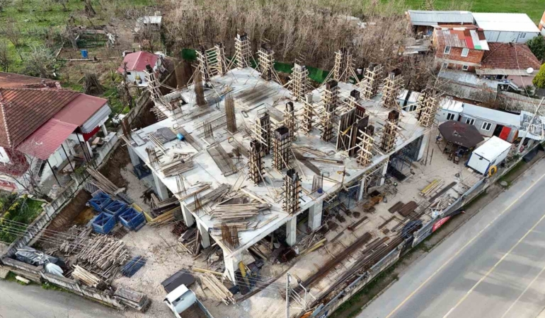 Karapürçek’te sosyal yaşamın merkezi olacak SGM yükseliyor