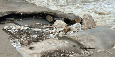Mesire alanındaki hasarlı köprü tehlike saçıyor